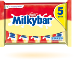 Nestle began by removing artificial colours on products aimed at children, such as Milky Bar