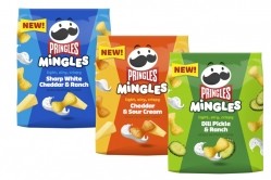 Pringles Mingles is the brand's biggest innovation launch in quite a while. Pic: Kellanova