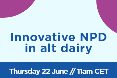 Alt Dairy: Innovative NPD making a splash in alt dairy