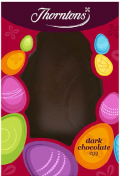 Thorntons dark chocolate Easter Egg