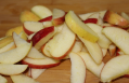 Risk of metal in apple slices