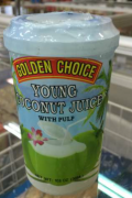 Golden Choice Young Coconut Juice with Pulp