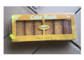 Krunchi Cake Rusk has egg labelled in the ingredient list and contains Tartrazine (E102) and Sunset Yellow (E110)