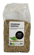 Sachets de graines de sésame Raw Organic Food