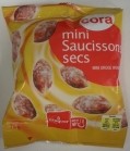 Cora brand Mini saucissons secs