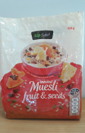 Woolworths Select brand Toasted Muesli (fruit & seeds)