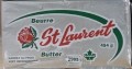 St Laurent brand Butter