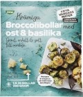 Broccolibollar med ost & basilika
