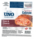 Ham and cheese calzone