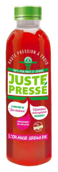 Juste Pressé intoduces orange and pomegranate drink