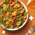 Squeaky Bean vegan chicken-style salad