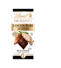 Lindt Cacoa Pure produced from 100% cocoa fruit with 'no added ingredients'