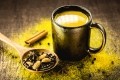 Hot beverages with adaptogens