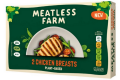 Meatless Farm chicken breasts deliver whole cut alternative