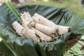 False banana bread - kocho - from the enset plant in a village in southern Ethiopia. Getty/Glenn_Pearson