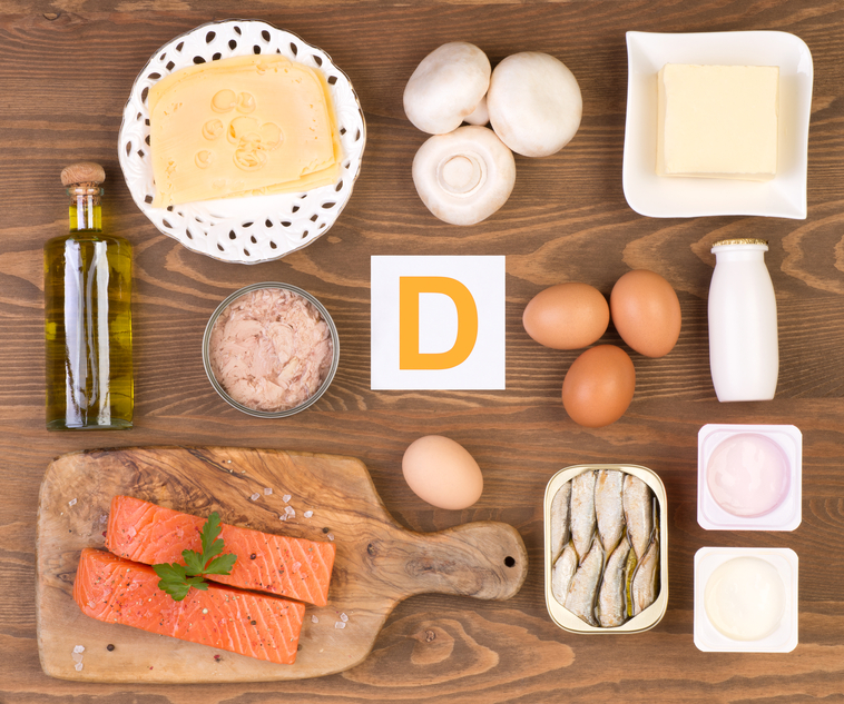 Food with vitamin d
