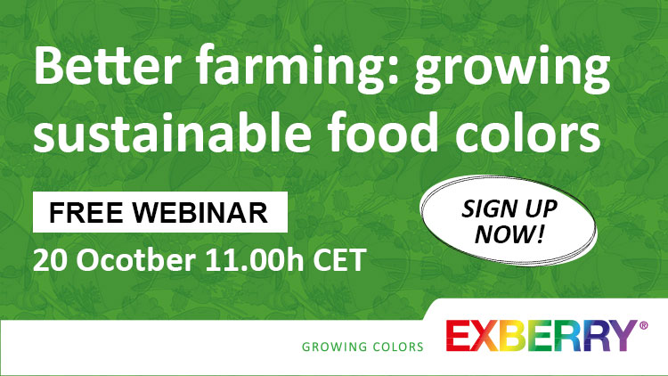 Webinar: Growing sustainable colors with EXBERRY®